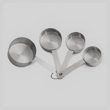 Measuring Cup Set (Stainless Steel) 4pce